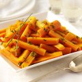 Chardonnay-glazed carrots with chive butter