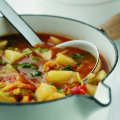 Potato & tomato Italian soup