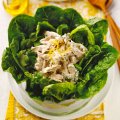 Lemon chicken leafy salad