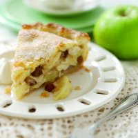 Viennese apple pie