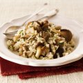 Aldo Zilli's mixed mushroom risotto