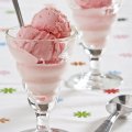 Cranberry & blackcurrant ice cream