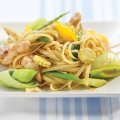 Honey, lemon & ginger stir-fry