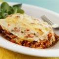 Lasagne with chestnuts & peppers