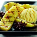 Grilled pineapple with star anise & chilli