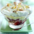 Sherry trifle with rhubarb & ginger conserve