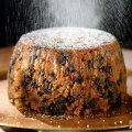 Christmas carrot pudding