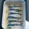Aldo Zilli's marinated sardines with olive oil, garlic & chilli
