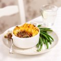 Cottage pie with tasty vegetable topping