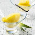 Pineapple vanilla sorbet