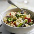 Katie Caldesi's pasta with Tenderstem & roasted vegetables