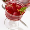 Jo Pratt's elderflower & raspberry jellies