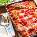 Baby spinach & ricotta easy cannelloni