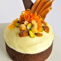 Chocolate Easter carrot cake