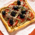 Pissaladiere & tomatoes