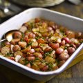 Roasted radishes with garlic & rosemary