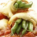 Dwarf bean & ham cannelloni