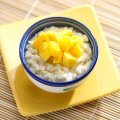 Coconut rice pudding