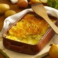 Onion & potato gratin