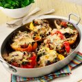 Mediterranean stuffed peppers