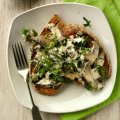 Fabulous Baker Brothers mushrooms & Quark on toast