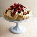 Apple & blackberry brown sugar pavlova