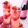 Raspberry blush cocktail