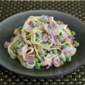 Pea & pancetta pasta