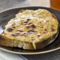 Rarebit with beer mustard