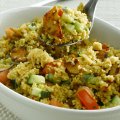 Spicy turkey & couscous salad