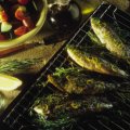 Barbecued sardines