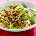 Sun-dried tomato & sausage linguine