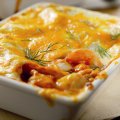 Seafood & herb lasagne