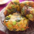 Spinach & green pea patties