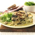 Gino D'Acampo's mushroom & rocket frittata