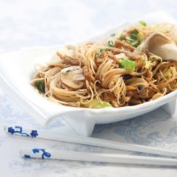 Mushroom stir-fry