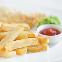 Simple fish & chips