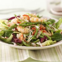 Asian prawn salad