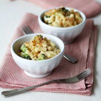 Broccoli & cauliflower macaroni cheese