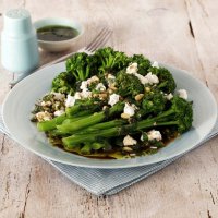 Gino D'Acampo's warm Bellaverde broccoli with mint and goat's cheese