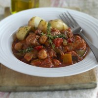 Mediterranean pork casserole with fresh thyme | Secret Sauce