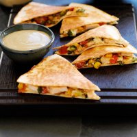 Chicken quesadillas