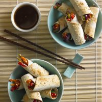 Mini Oriental spring wraps