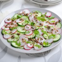 Radish & cucumber salad