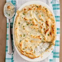 Dairy-free fish pie