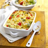 Turkey & Peppadew pepper macaroni cheese