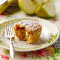 Bramley apple ginger & caramel pies