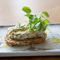 Smoked mackerel salad dip