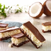 Coconut chocolate bars