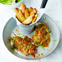 Alex Mackay's mid-week jerk roast chicken & spicy chips